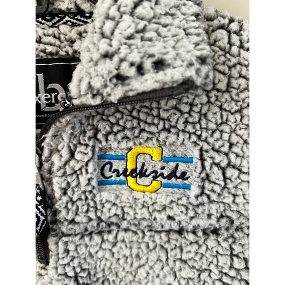 Youth Sm - Creekside Teddy bear Fluffy School Coat Jacket Windbreaker Boxercraft - Picture 2 of 4